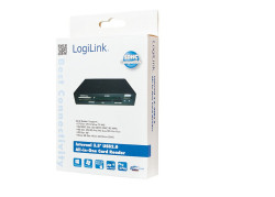 3,5" LogiLink All-in-One Zwart Plastic USB-A 2.0