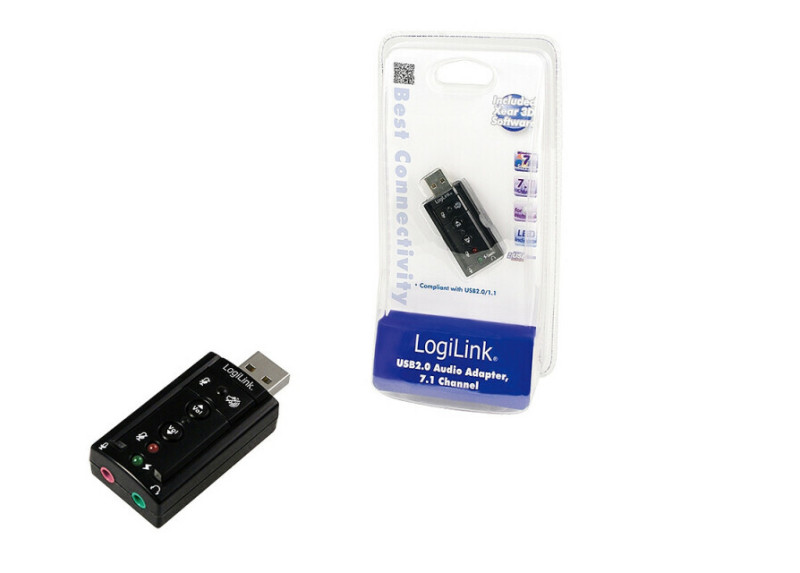 LogiLink Geluidskaart Virtueel 7.1 USB-A