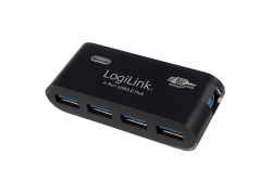 LogiLink 4 Port, USB-A 3.0 actief