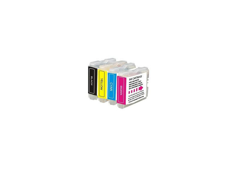 Brother LC-121 Value Pack 4x 300 paginaÂ´s (Origineel)