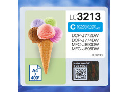 Brother LC-3213C Cyaan 400 pagina's (Origineel)