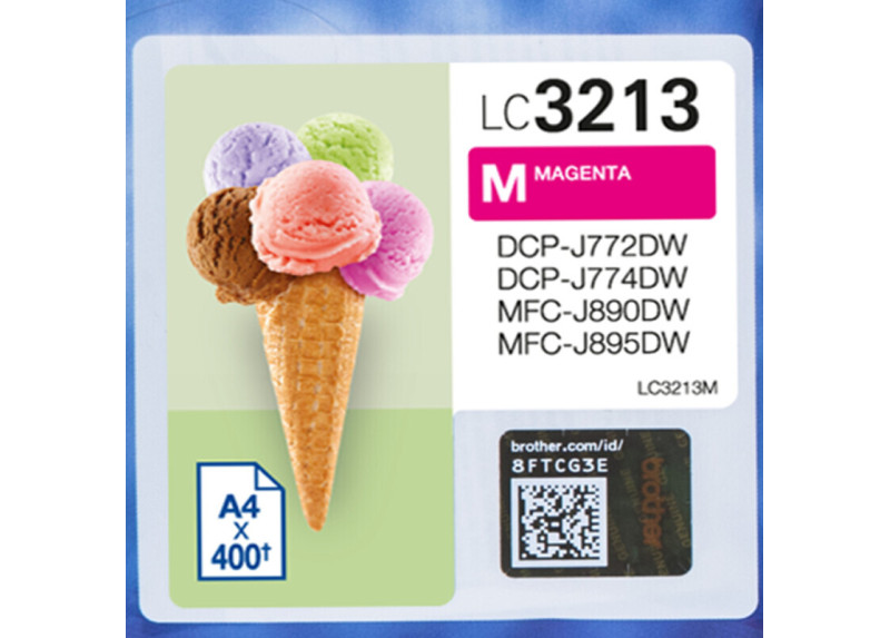 Brother LC-3213M Magenta 400 pagina's (Origineel)