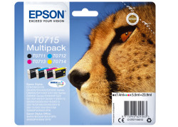 Epson T0715 Multipack 23,9ml (Origineel) cheetah