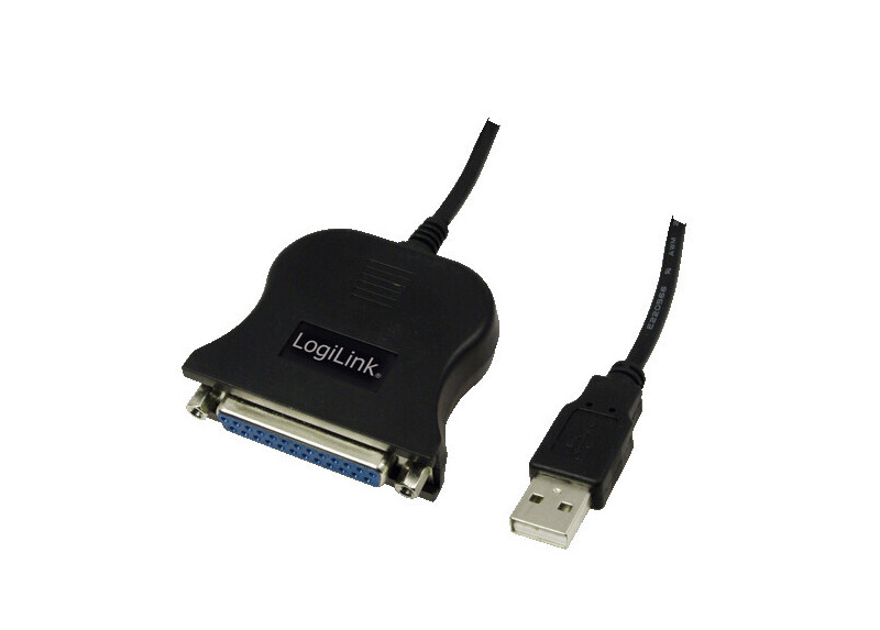 USB-A 2.0 (M) --> Parallel 25-pin D-SUB(M) LogiLink 1.5m