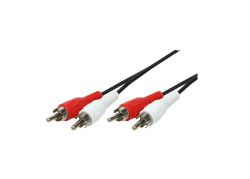 Audio 2x cinch 2.50m Logilink