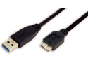 USB-A 3.0 (M) <--> USB-micro-B 3.0 (M) 1.00m LogiLink