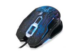 Logilink Gaming Optical USB-A Zw-Bl Retail 2400dpi