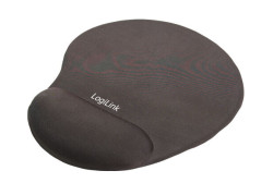 Mousepad LogiLink Wristpad Zwart