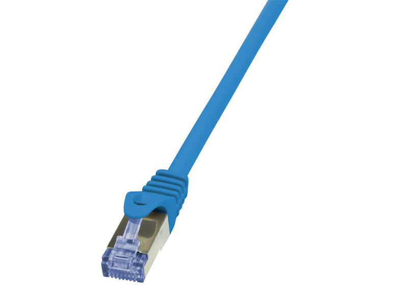RJ45 1.00m Blauw Cat6A S/FTP LogiLink
