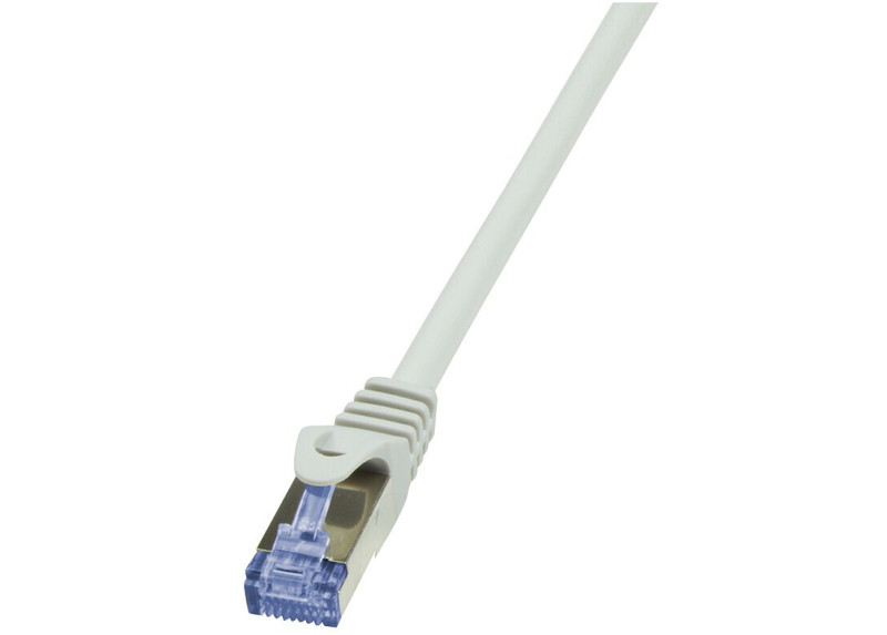 RJ45 1.50m Grijs Cat6A S/FTP LogiLink