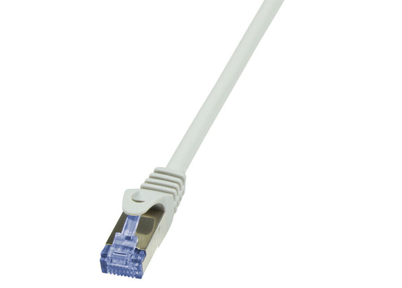 RJ45 10.00m Grijs Cat6A S/FTP LogiLink