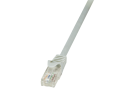 RJ45 2.00m Grijs Cat5e U/UTP LogiLink