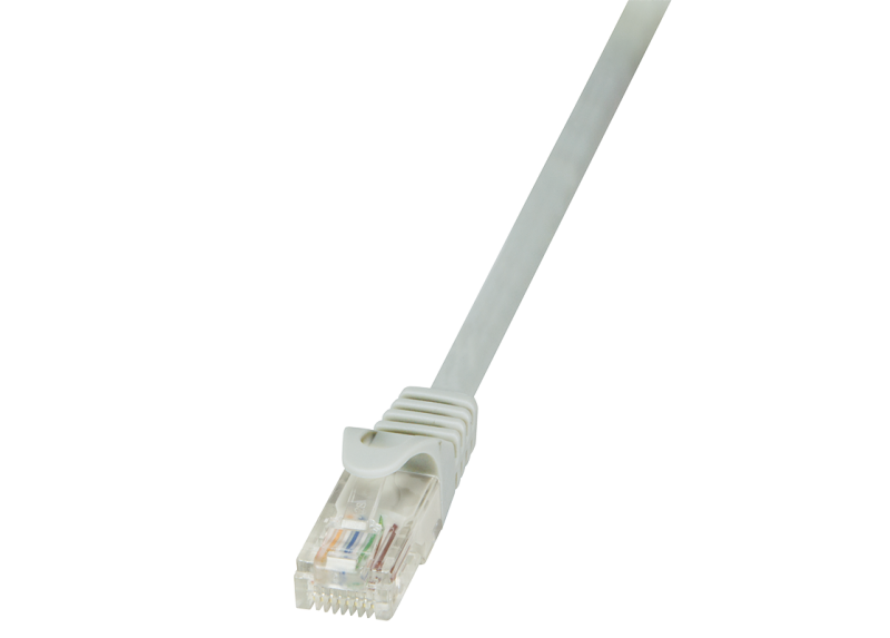 RJ45 2.00m Grijs Cat5e U/UTP LogiLink