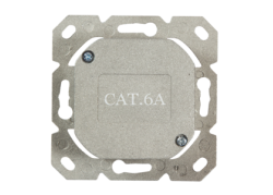 Inbouwdoos 2xRJ45 Cat6A LogiLink Signal Wit