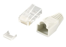 Patchst.RJ45 Cat6 Unshielded 10st LogiLink Trek Gr