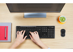 BE DT Logitech MK270 Zwart Wireless (Belgische layout)