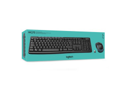 BE DT Logitech MK270 Zwart Wireless (Belgische layout)