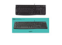 BE KB Logitech K120 Zwart bedraad (Belgische layout)
