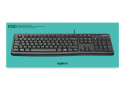 BE KB Logitech K120 Zwart bedraad (Belgische layout)