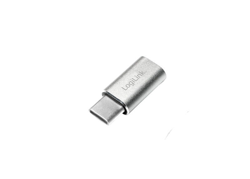 Adapter USB-C (M) --> USB-micro 2.0 (F) LogiLink