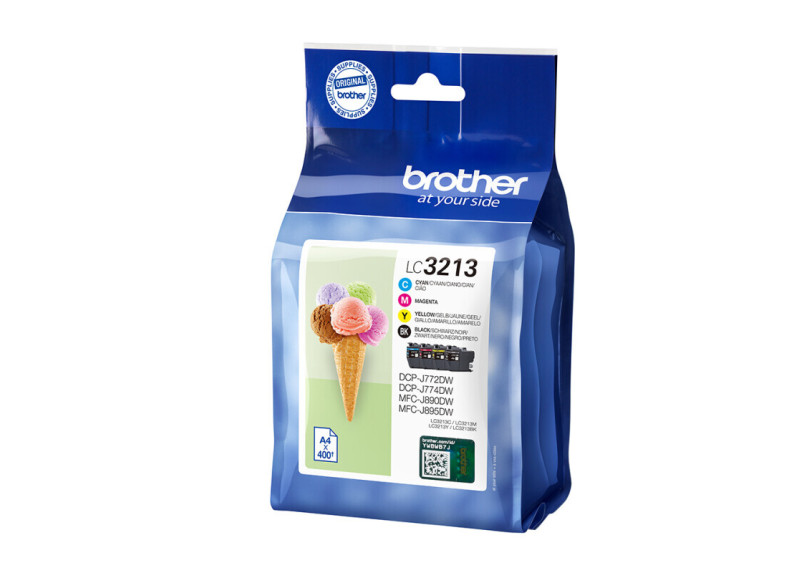 Brother LC-3213VAL Value Pack 400 paginaÂ´s (Origineel)