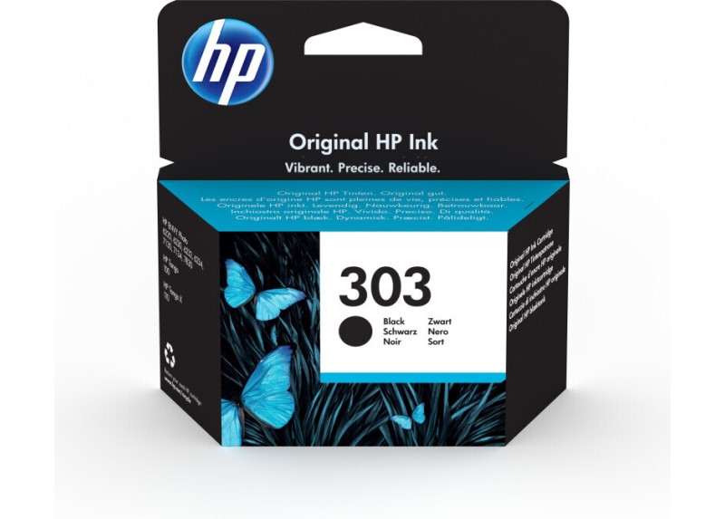 HP No.303 Zwart 200 paginaÂ´s (Origineel)