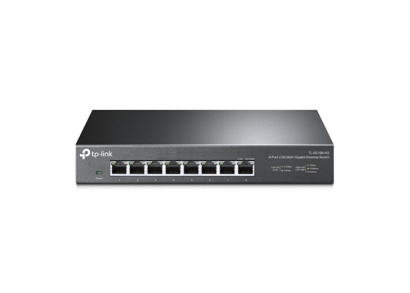 TP-Link 8Port 2.5Gbps Metalen behuizing