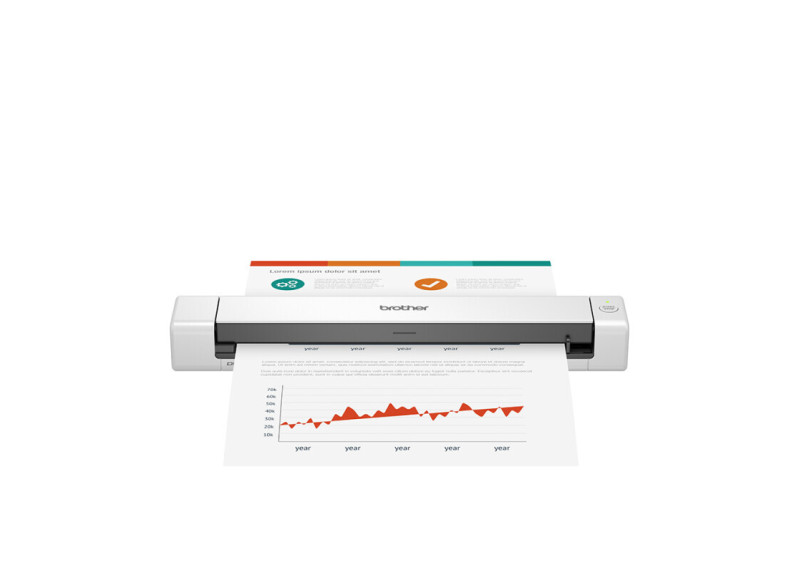 Brother DS-640 Documentscanner mobiel / USB 3.0 / Wit