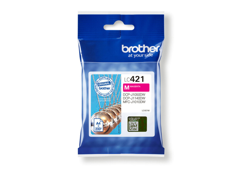 Brother LC-421M Magenta 200 pagina's (Origineel)