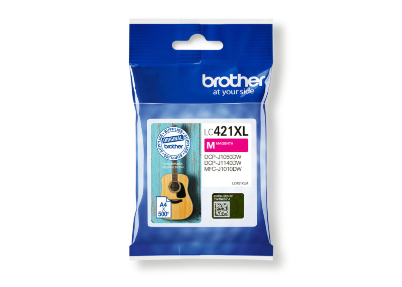Brother LC-421XLM Magenta 500 pagina's (Origineel)