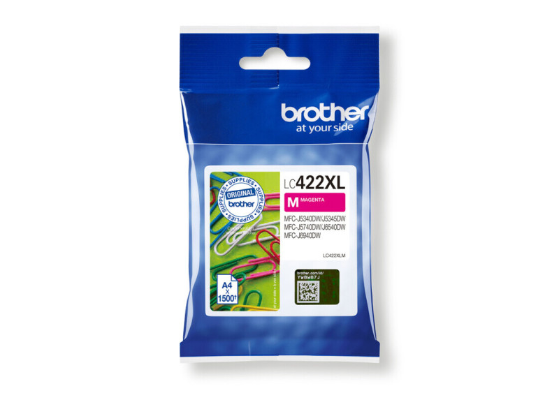 Brother LC-422XLM Magenta 1.500 pagina's (Origineel)