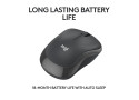 Logitech M240 Silent Optical USB-A Zwart Retail Wireless