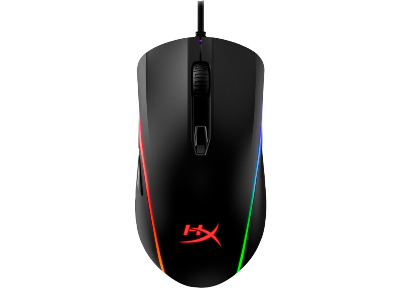 HyperX Pulsefire Surge | Bekabelde Gaming Muis | Rechtshandig | USB-A | 16000 DPI | Zwart