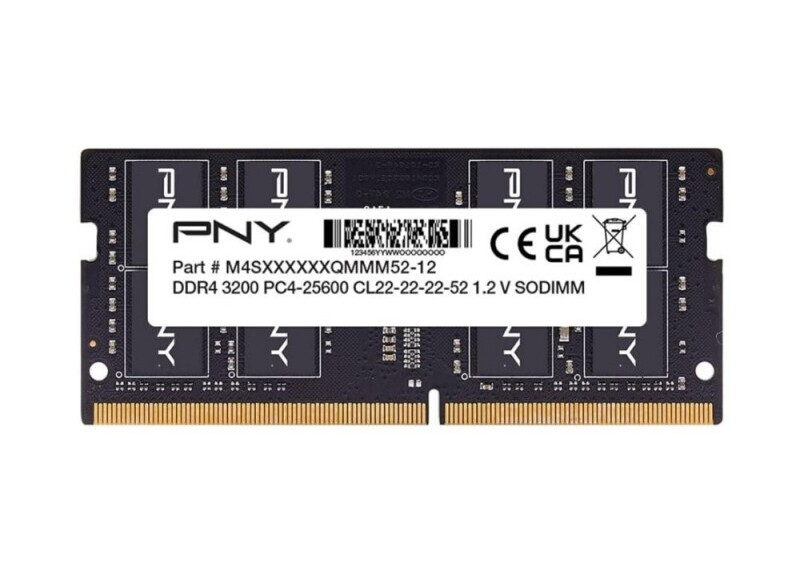 SODIMM 16GB DDR4/3200 CL22 PNY Tray