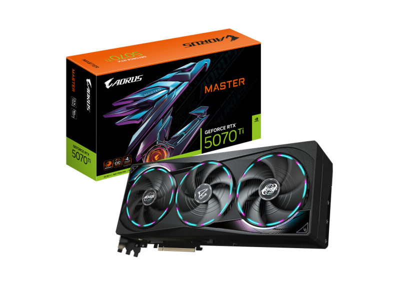 5070Ti Gigabyte RTX AORUS MASTER 16GB/3xDP/HDMI/4slot