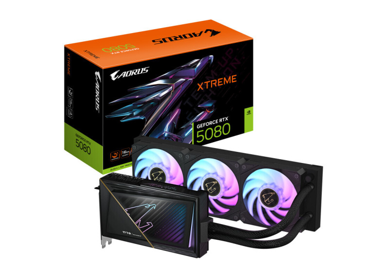 5080 Gigabyte RTX AORUS XTREME WATERFORCE 16GB/3xDP/HDMI