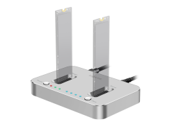 Dockingstation LogiLink 2x M.2 NVMe - USB-C 3.2
