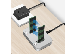 Dockingstation LogiLink 2x M.2 NVMe - USB-C 3.2