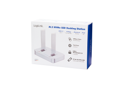 Dockingstation LogiLink 2x M.2 NVMe - USB-C 3.2