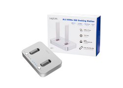 Dockingstation LogiLink 2x M.2 NVMe - USB-C 3.2