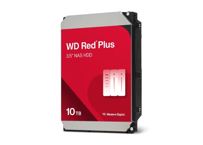 10TB WD Red Plus-NAS 512MB/7200rpm