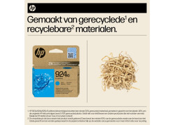 HP No.924e Cyaan EvoMore 800 pagina`s (Origineel)