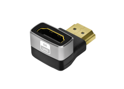 Adapter HDMI (F) <--> HDMI (M) 90&deg; 8K/60Hz LogiLink