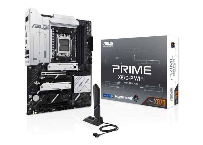 ASUS AM5 X870-P WIFI PRIME - DDR5/4xM.2/HDMI/ATX