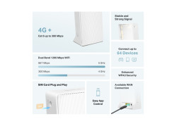 MERCUSYS MB230-4G AC1200 4G+ LTE Cat6 300/50 Mbps