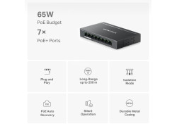 MERCUSYS 8Port 1Gbps (7xPoE+) MS108GP