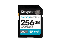 SDXC Card 256GB Kingston U3 V30 Canvas Go! Plus