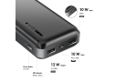 Power Bank 20000mAh LogiLink 2x USB-A Zwart