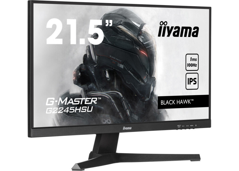 22" Iiyama G-Master G2245HSU-B2 FHD/DP/HDMI/100Hz/IPS
