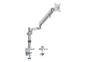 Desk Mount Single LogiLink 17"-32" Curved Alu Gasv.